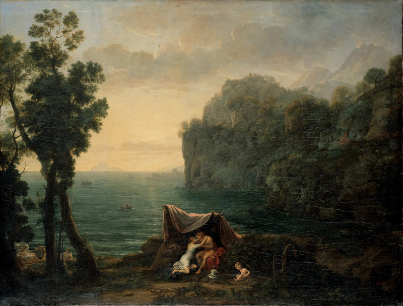 Wybrzeże z Acisem i Galateą - Claude Lorrain