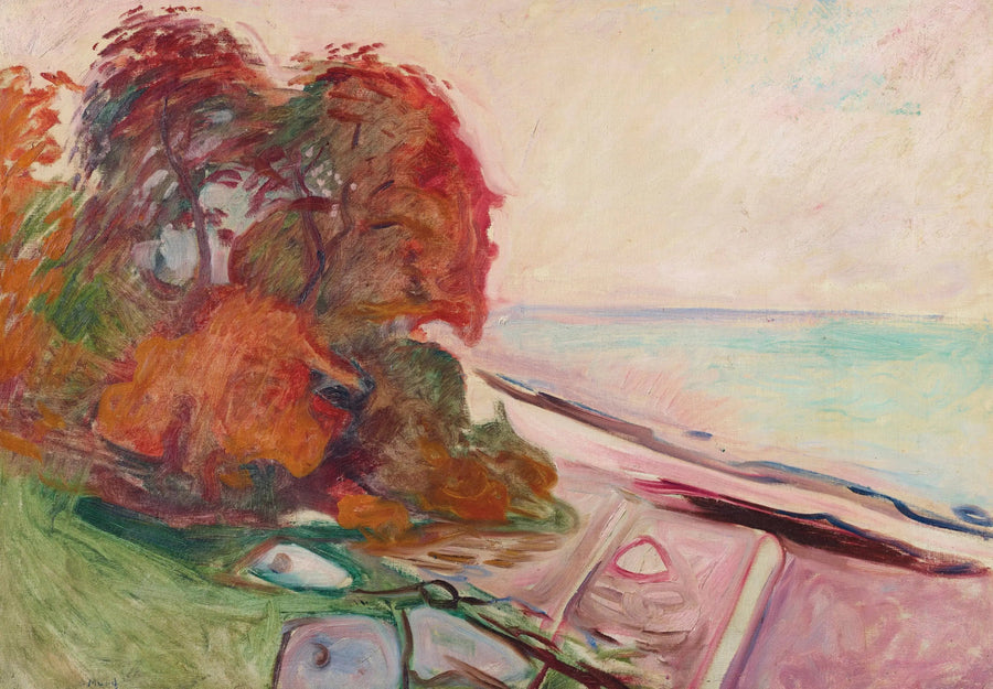 Krajobraz nadmorski - Edvard Munch