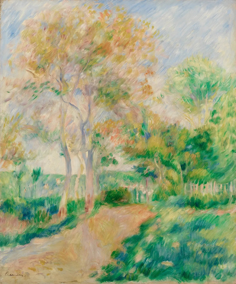Jesień w krajobrazie - Pierre-Auguste Renoir