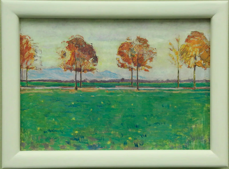 Pejzaż jesienny w pobliżu Soleury - Ferdinand Hodler
