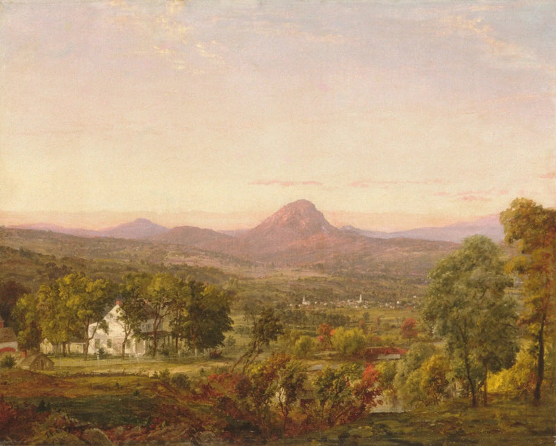 Pejzaż jesienny, Góra Cukrowa, hrabstwo Orange, Nowy Jork - Jasper Francis Cropsey