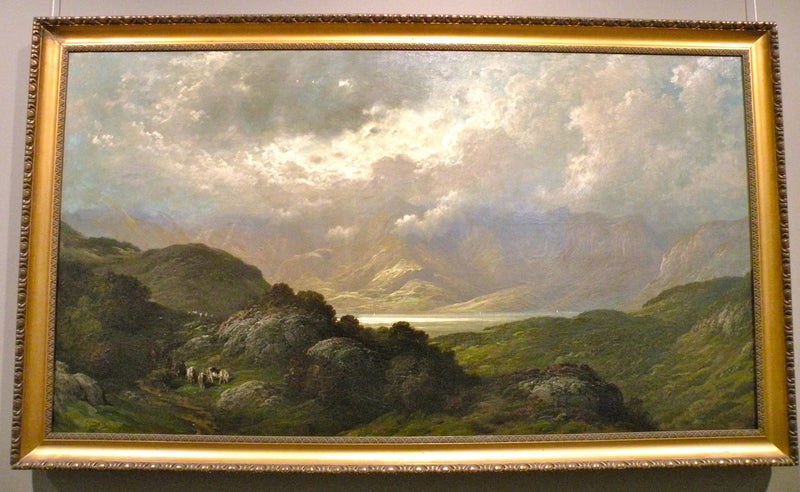 Pejzaż Szkocji - Gustave Doré
