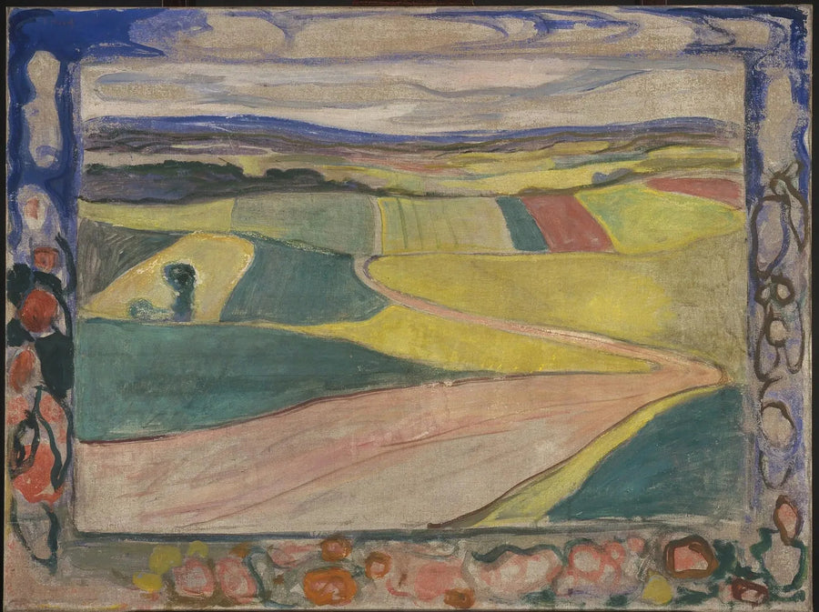 Letni krajobraz - Edvard Munch