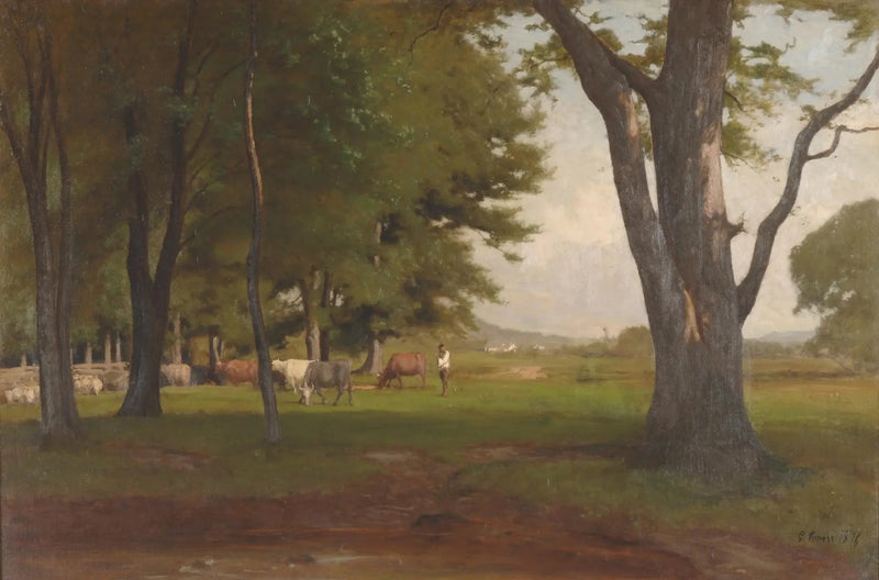 Letni pejzaż - George Inness