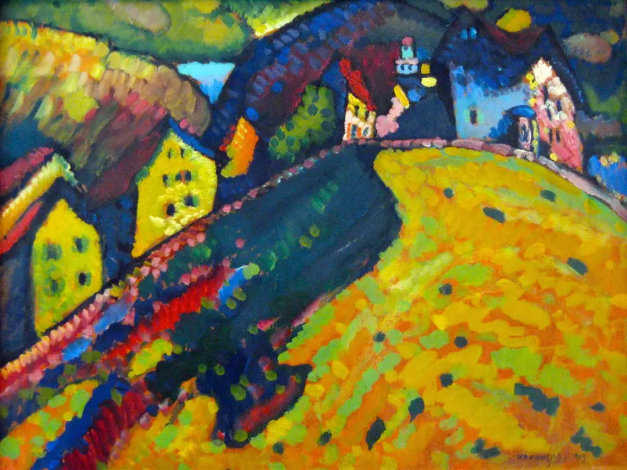 Letni krajobraz - Wasilij Kandinsky