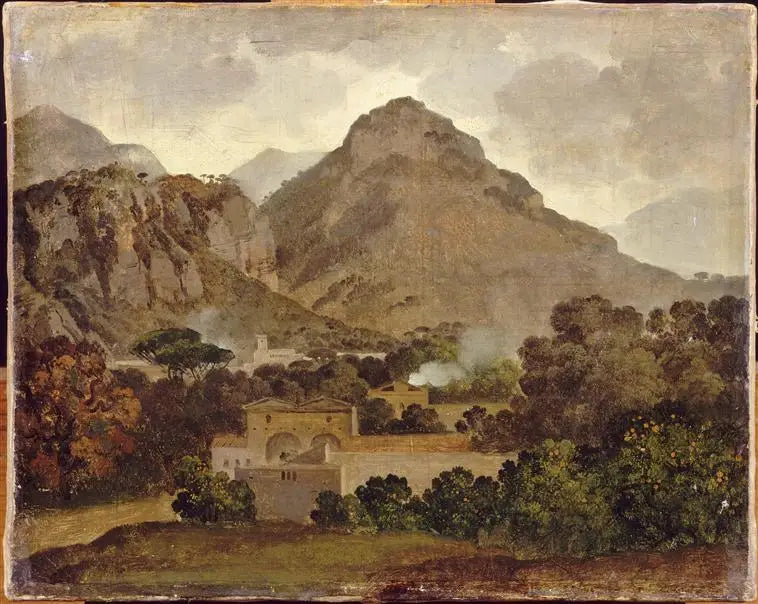 Widok na Włochy - Anne-Louis Girodet