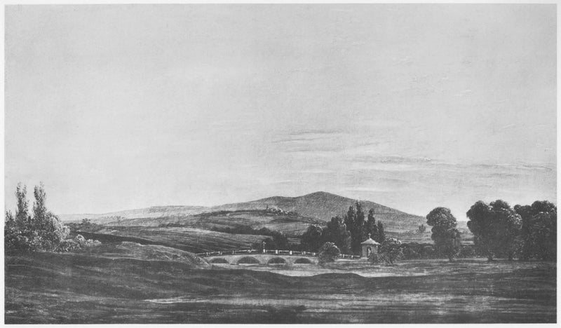 Krajobraz w masywie Gigantów - Caspar David Friedrich