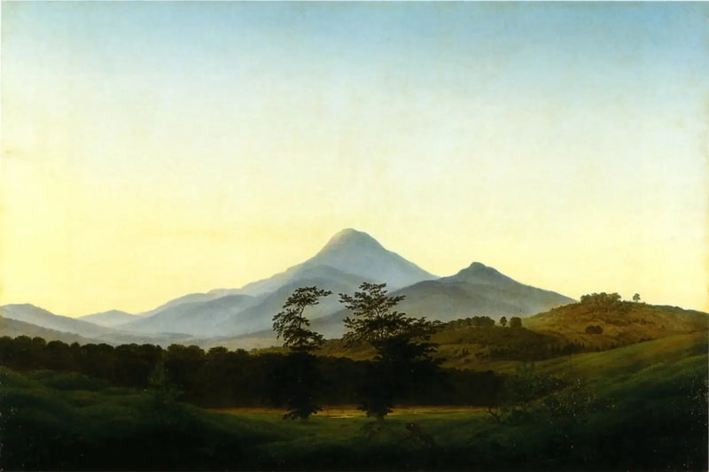 Krajobraz Czech - Caspar David Friedrich