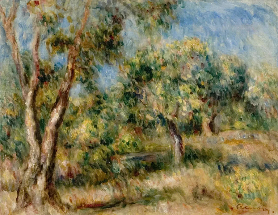 Krajobraz w Cagnes - Pierre-Auguste Renoir