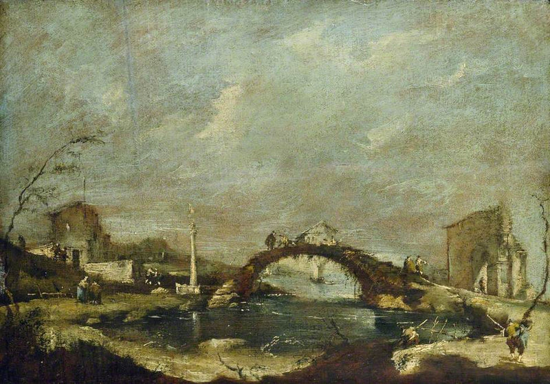 Pejzaż Capriccio - Francesco Guardi