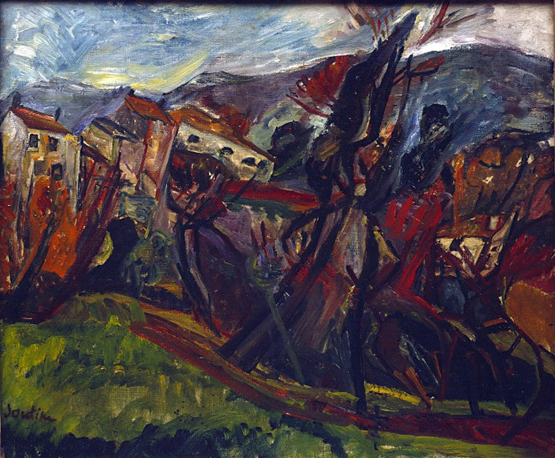 Pejzaż z Céret - Chaim Soutine