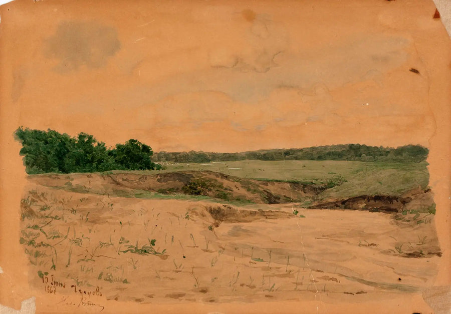 Pejzaż Chuguewa - Ilya Repin
