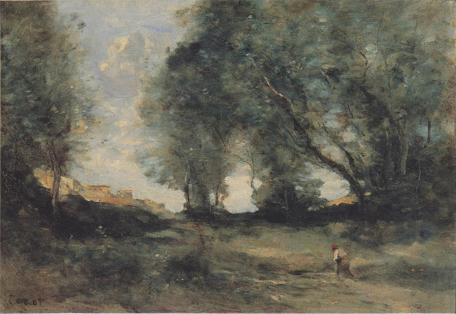 Pejzaż leśny - Jean-Baptiste Camille Corot