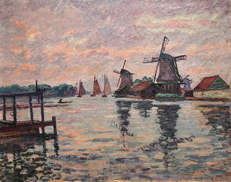 Holland krajobraz - Armand Guillaumin