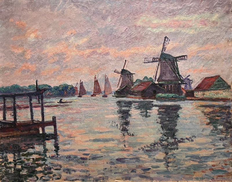 Holland krajobraz - Armand Guillaumin