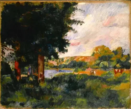 Krajobraz Île-de-France - Pierre-Auguste Renoir