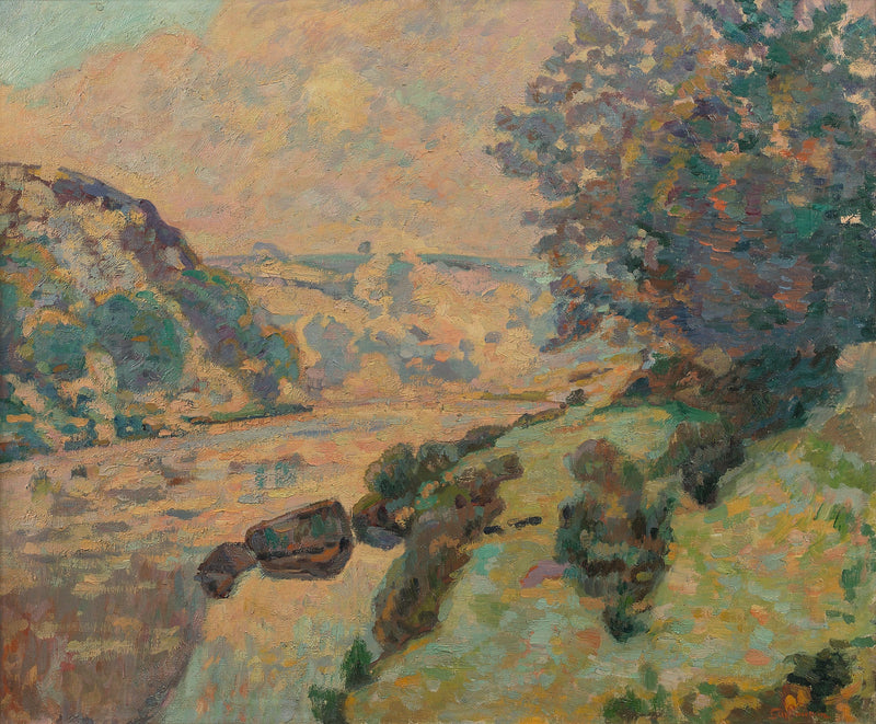 Pejzaż z Creuse: mgła w okolicy Crozant - Armand Guillaumin