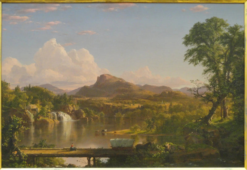 Pejzaż Nowej Anglii - Frederic Edwin Church