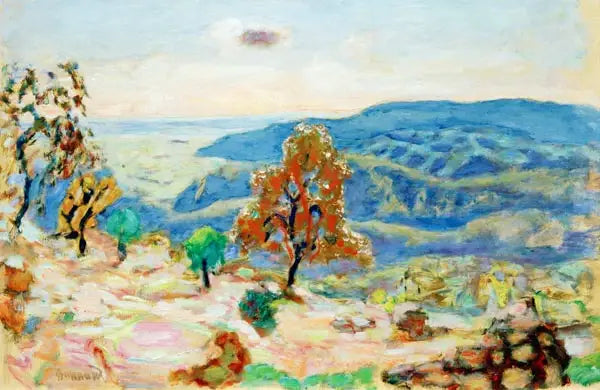 Krajobraz górski - Pierre Bonnard