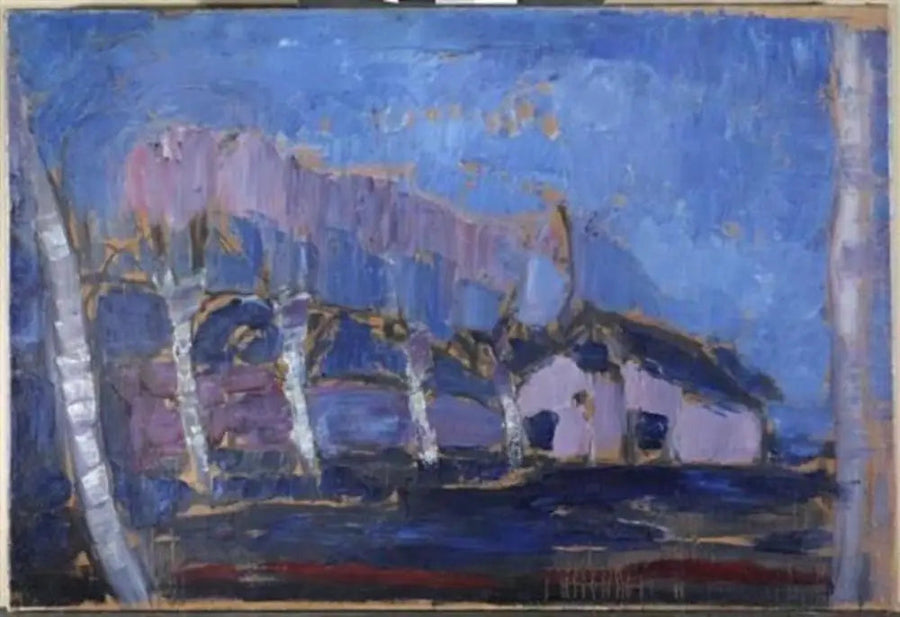Krajobraz nocny II - Piet Mondrian
