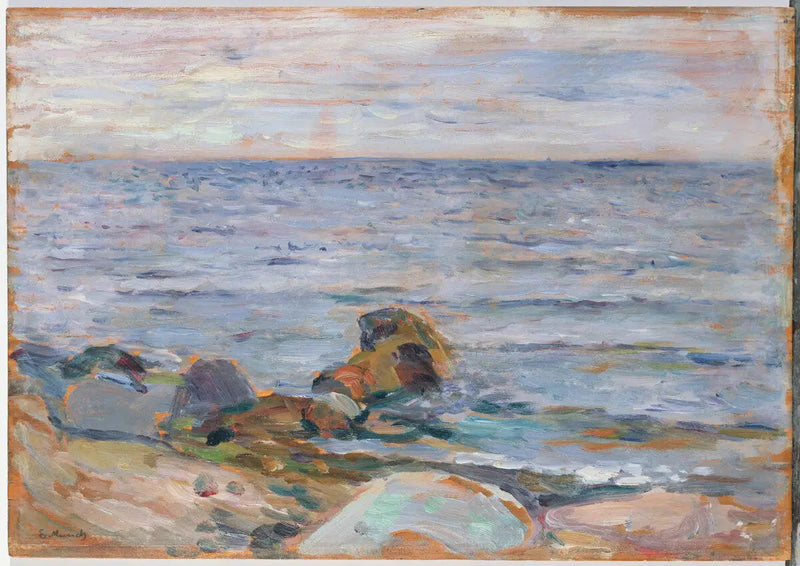 Krajobraz plażowy - Edvard Munch