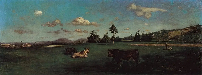 Krajobraz Saint-Sauveur - Frédéric Bazille