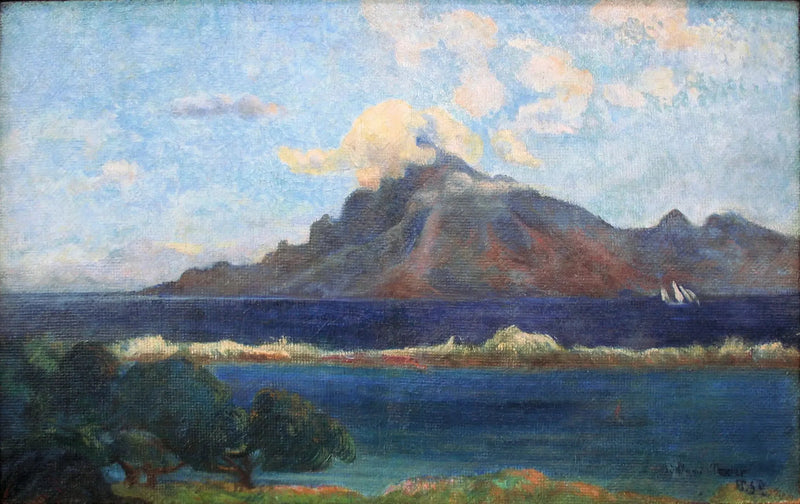 Krajobraz Te Vaa - Paul Gauguin