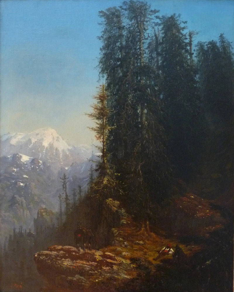 Pejzaż Pirenejów - Gustave Doré