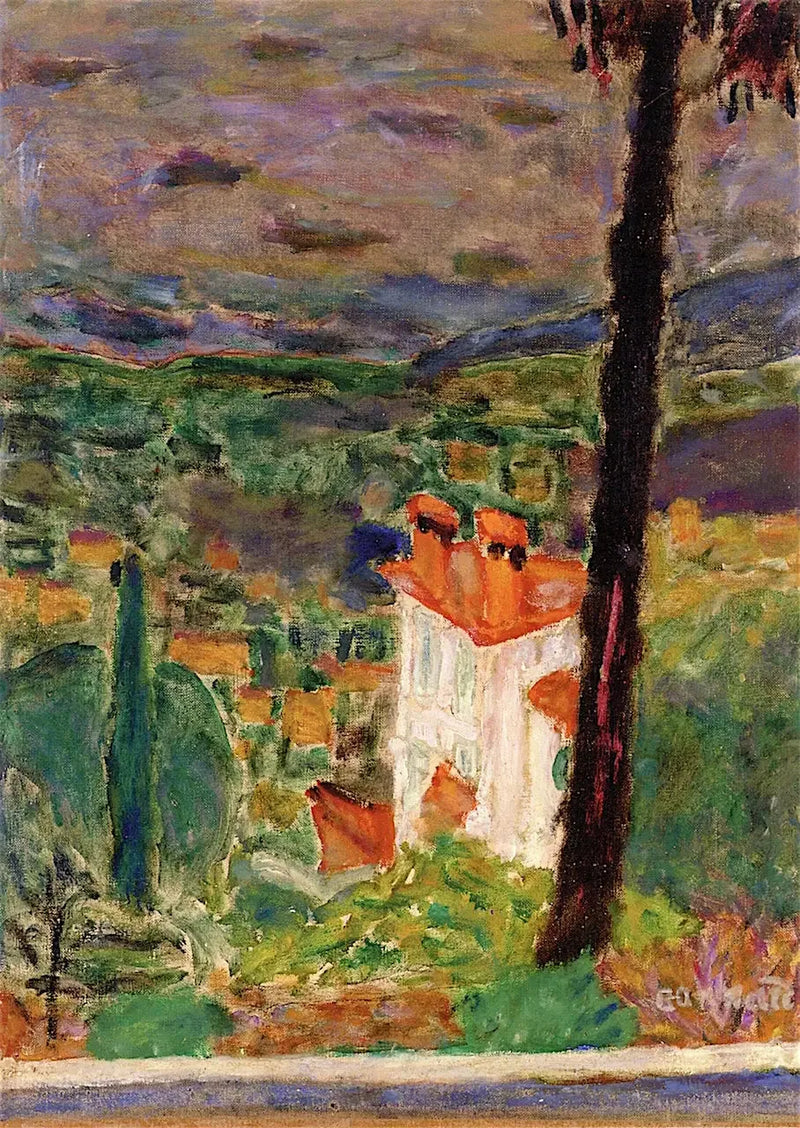Krajobraz z południa - Pierre Bonnard