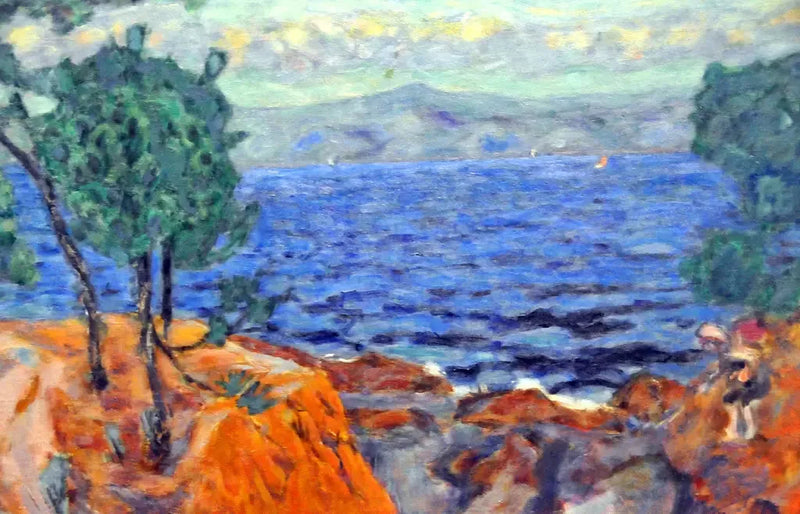Krajobraz południa Francji - Pierre Bonnard