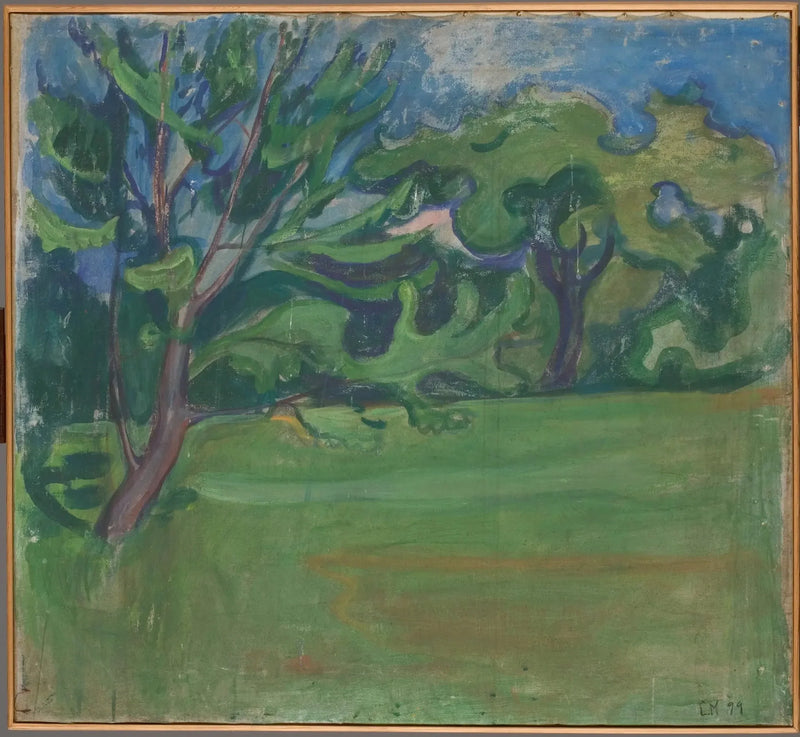 Krajobraz - Edvard Munch
