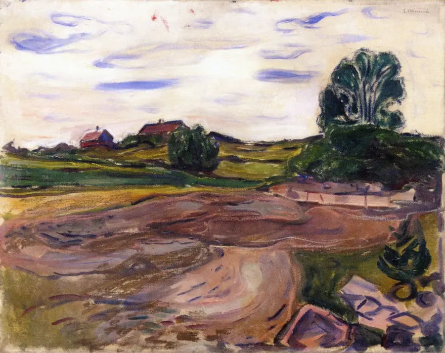 Krajobraz - Edvard Munch