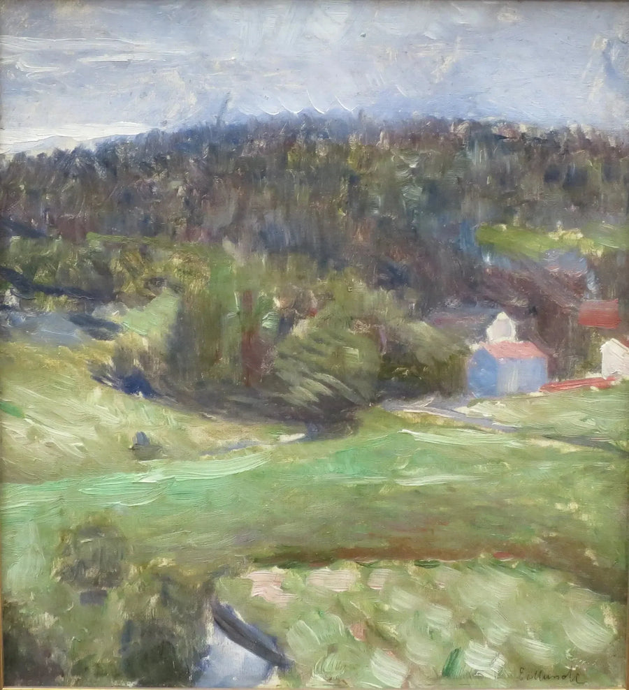 Krajobraz - Edvard Munch