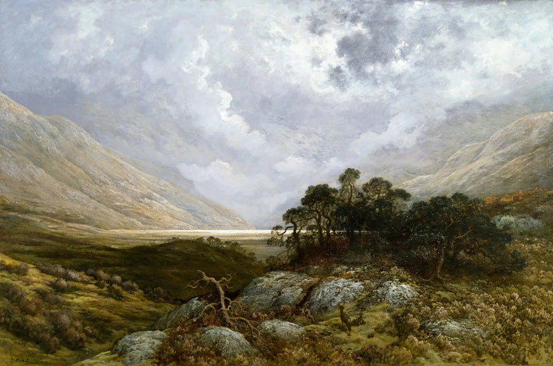 Pejzaż w Szkocji - Gustave Doré