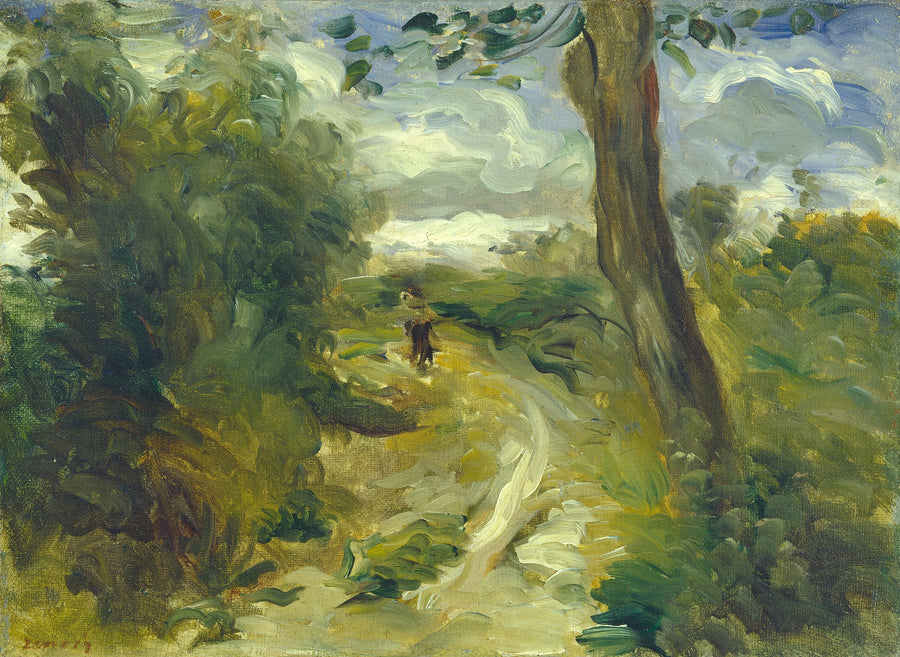 Krajobraz między burzami - Pierre-Auguste Renoir