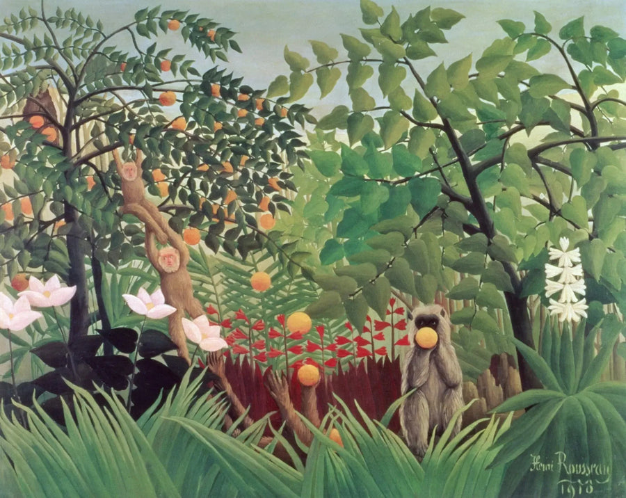 Egzotyczny pejzaż - Henri Rousseau