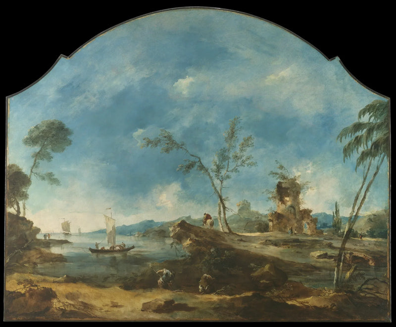 Fantastyczny pejzaż - Francesco Guardi