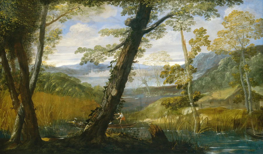 Pejzaż rzeczny - Annibale Carracci
