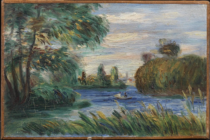 Krajobraz rzeczny - Pierre-Auguste Renoir