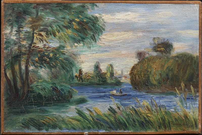 Krajobraz rzeczny - Pierre-Auguste Renoir