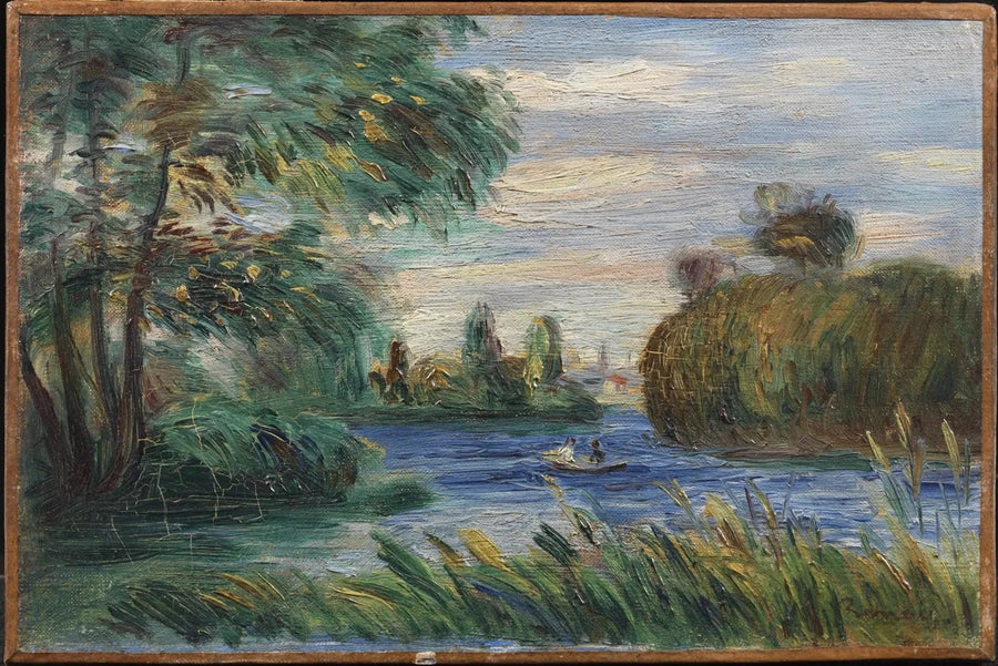Krajobraz rzeczny - Pierre-Auguste Renoir