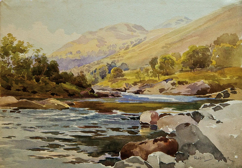 Pejzaż rzeczny - Rosa Bonheur