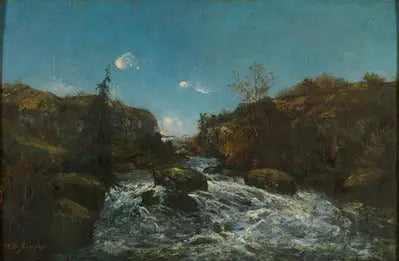 Pejzaż - Gustave Courbet