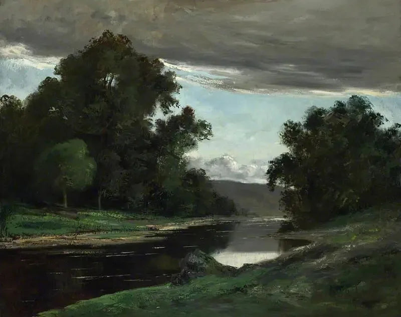 Pejzaż - Gustave Courbet