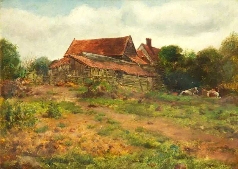 Pejzaż, Hampstead - John Everett Millais