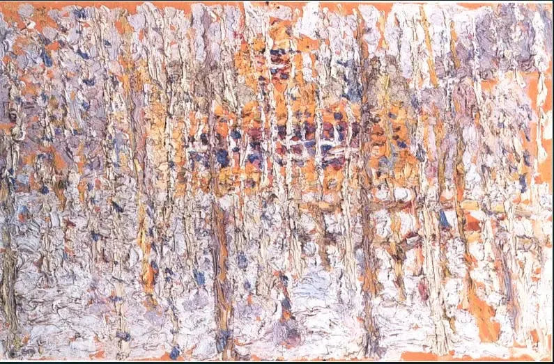 Zimowy pejzaż z młodym domem - Kazimir Malevich