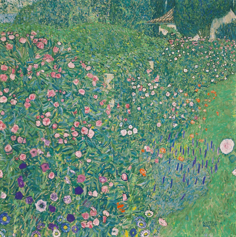 Włoski krajobraz ogrodowy - Gustav Klimt