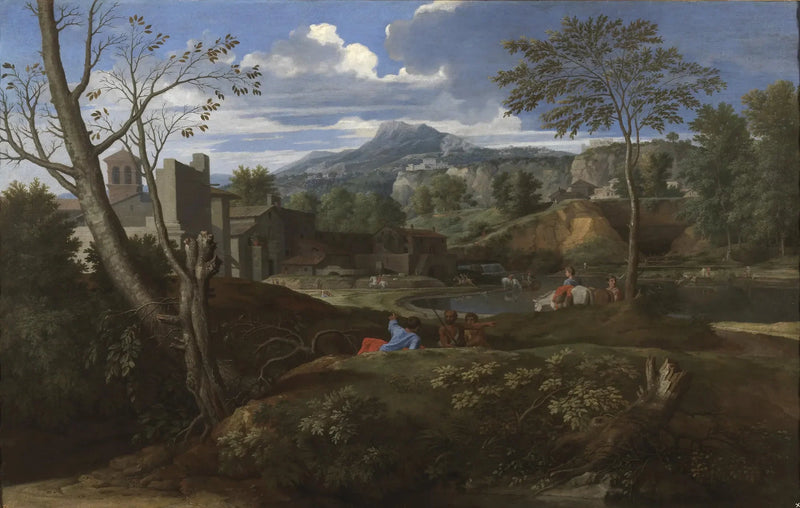 Idealny pejzaż - Nicolas Poussin