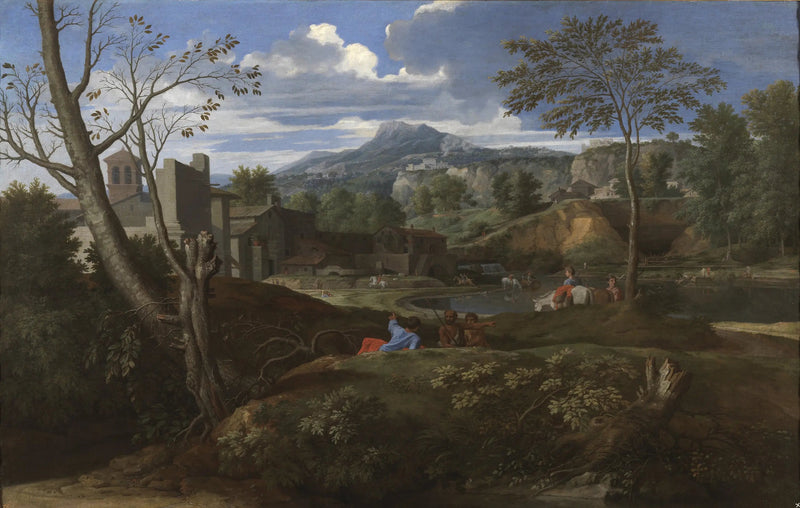 Idealny pejzaż - Nicolas Poussin