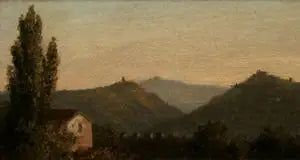 Włoski pejzaż (dawniej Les Catskills de Saugerties) - Thomas Cole
